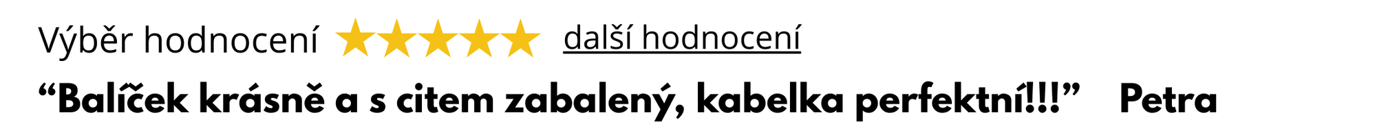 hodnocení - doporučení